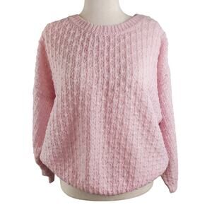 90s Oversized Crew Barbie Balletcore Girlhoodcore Eclectic Grandpa Cottagecore